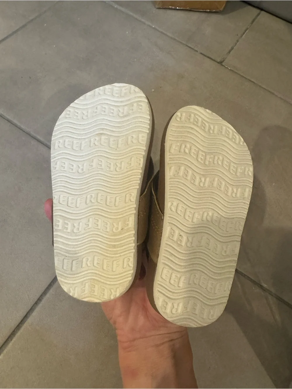 Kids Brown Flip Flop Sandals